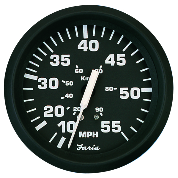 SPEEDOMETER 0-55 MPH EURO by:  Faria Part No: 32810 - Canada - Canadian Dollars