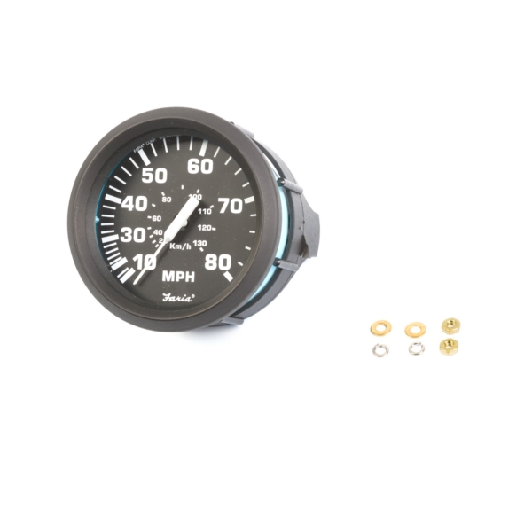 SPEEDOMETER 0-80 MPH EURO by:  Faria Part No: 32812 - Canada - Canadian Dollars