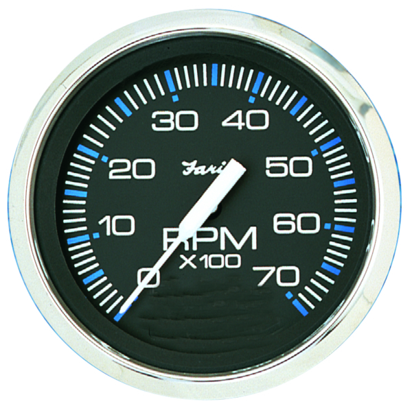 CHESAP. S/S BK TACHOMETER 6000 RPM I/O by:  Faria Part No: 33710 - Canada - Canadian Dollars