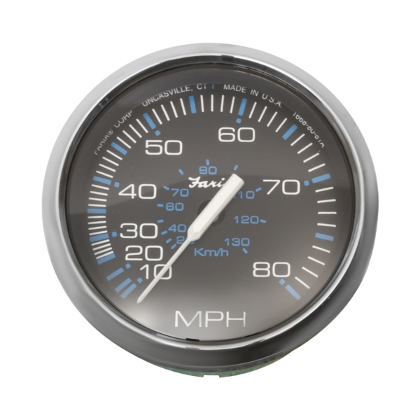 CHESAP. S/S BK TACHOMETER 80 MPH by:  Faria Part No: 33705 - Canada - Canadian Dollars