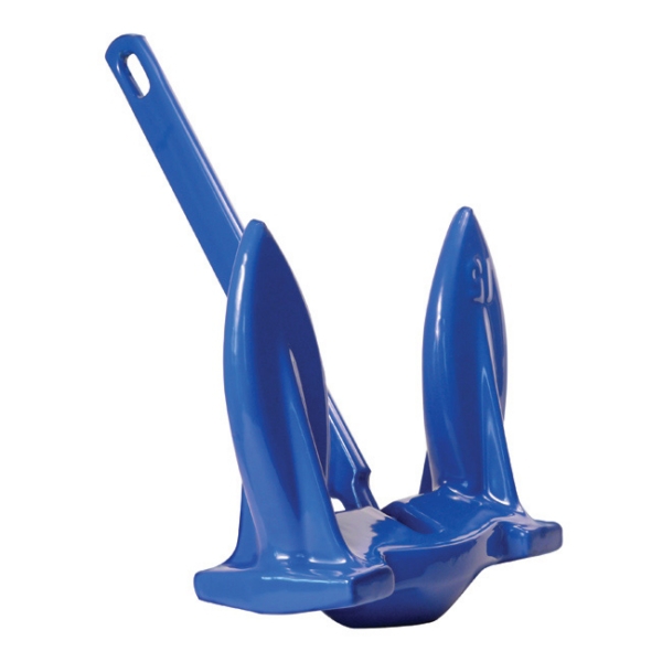 ROYAL BLUE 15 LBS NAVY ANCHOR by:  Greenfield Part No: 915-R - Canada - Canadian Dollars