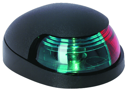 QUASER 2 MILE SIDELIGHT, BLACK BASE by:  Attwood Part No: 3120-7 - Canada - Canadian Dollars