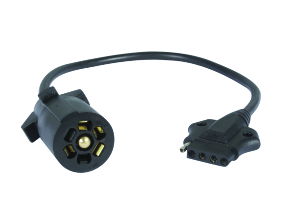 5-7 WAY ADAPTER WITH LEAD by:  Optronics Part No: A57WH - Canada - Canadian Dollars