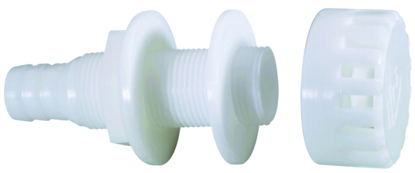Thru-Hull Connector with Strainer