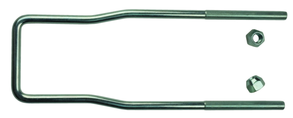 12" U-Bolt Spare Tire Carrier