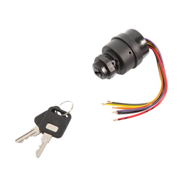 Three Positions Ignition Switch - Magneto Style