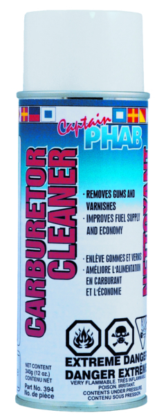 CARBURATOR CLEANER 340G AEROSOL by:  CaptainPhab Part No: 301 - Canada - Canadian Dollars