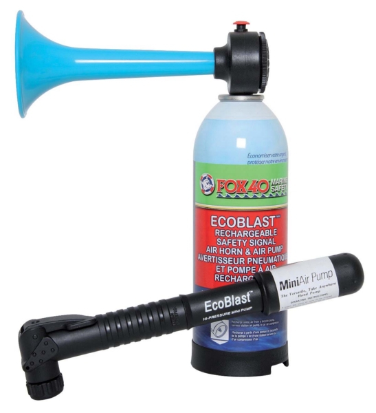 Ecoblast air horn with air pump