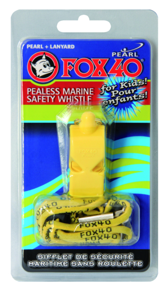 FOX 40 KIDS SAFETY WHISTLE W/LANYARD by: Fox40 Part No: 9705-1315 - Canada  - Canadian Dollars