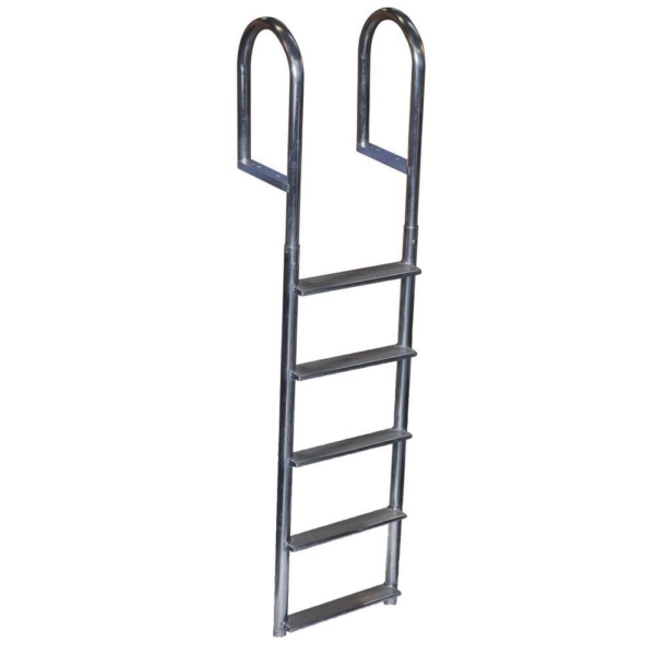 DOCK LADDER 5 STEP FIXED WIDE WELD ALUM by:  DockEdge Part No: 2045-F - Canada - Canadian Dollars