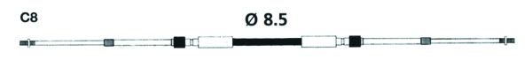 Universal 33C Control Cable - C8