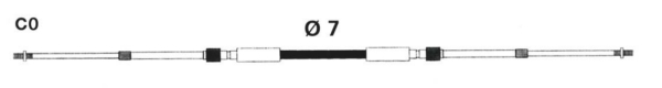 Universal 33C Control Cable - Mach 0