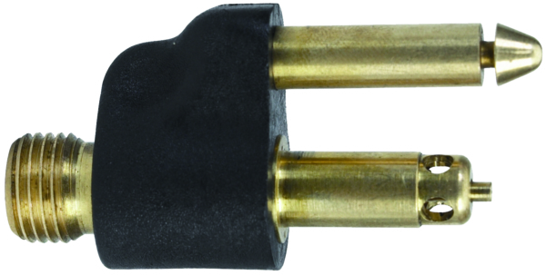 Mercury tank connector for engine
