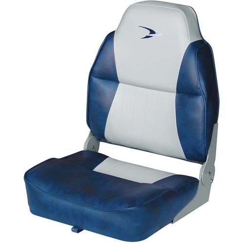 DELUXE HIGH-BACK SEAT GRAY/BLUE by:  Wise Part No: 8WD640PLS-660 - Canada - Canadian Dollars
