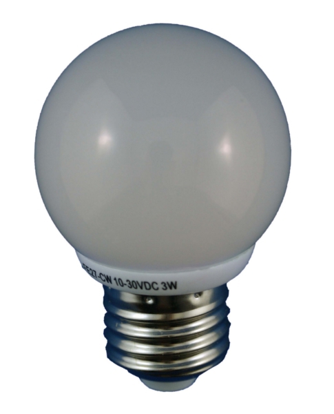 E27 2.4 W LIGHT BULB LED FE27-CW by:  EclairageVR Part No: FE27-CW - Canada - Canadian Dollars