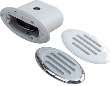 FLUSH MOUNT MINI COMPACT HORN II GRILLS by:  SeaDog Part No: 431230-1 - Canada - Canadian Dollars