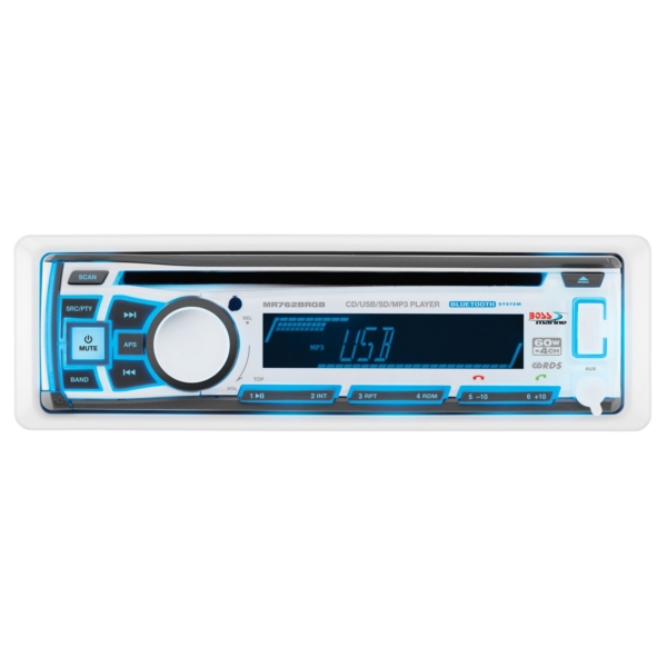 Bluetooth MP3/CD/Radio with RBG Audio Receiver