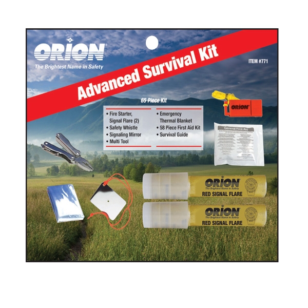 ADVANCED SURVIVAL WILDERNESS KIT by:  Orion Part No: 771 - Canada - Canadian Dollars