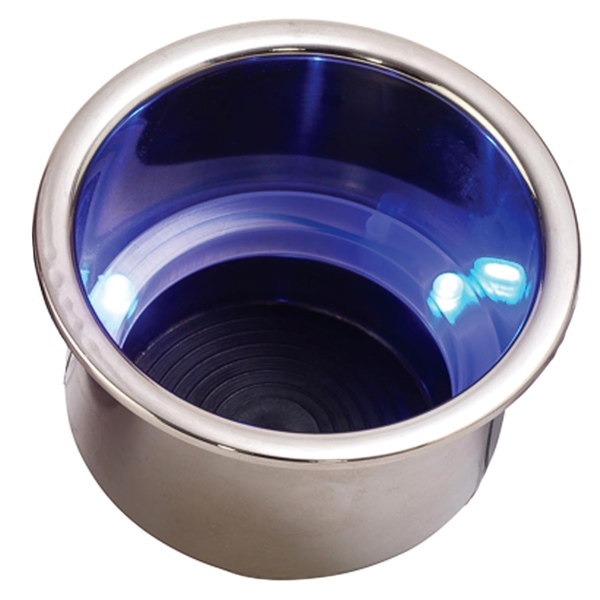 Stainless Steel Drink Holder with LED