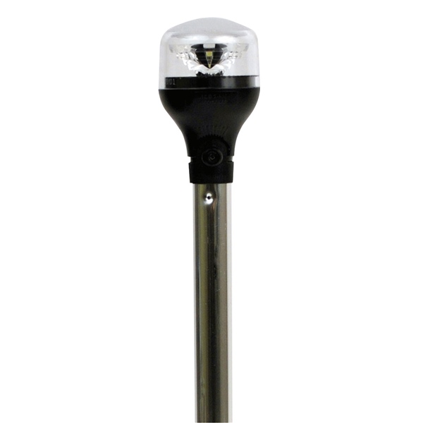 All Around Navigation Light, Horizontal Mount with 20” Pole