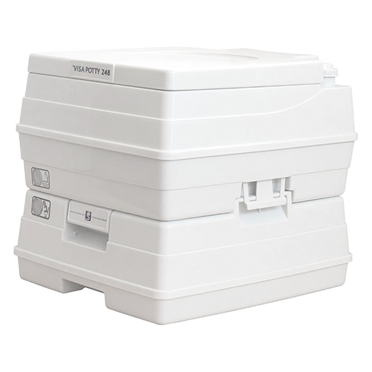 Visa Potty Toilet with storage compartment