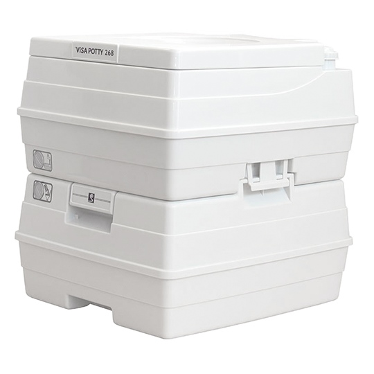 Visa Potty Toilet with storage compartment