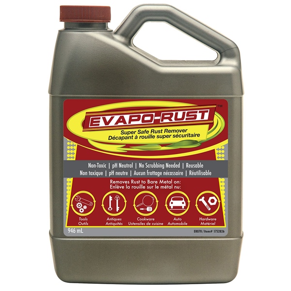 ER070 CRC CRC Evapo-Rust Rust Remover 946 ml REMOVER RUST EVAPO-RUST 946ML CRC Evapo-Rust Rust Remover 