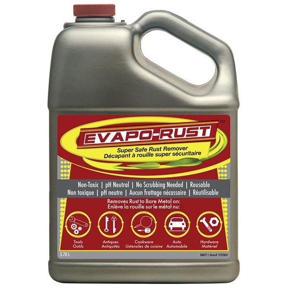 ER071 CRC CRC Evapo-Rust Rust Remover 3.78 L / 0.79 G REMOVER RUST EVAPO-RUST 3.78L CRC Evapo-Rust Rust Remover 