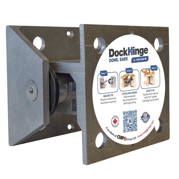 DockHinge 5/8P for 1/2” Hardware