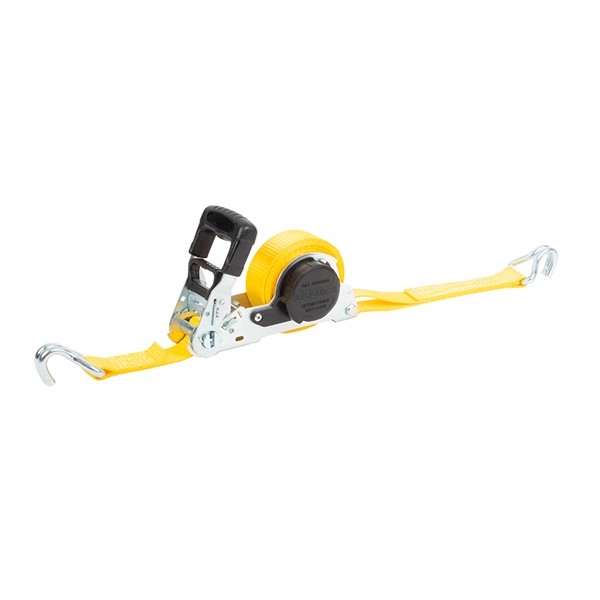 Self-Lock Re-Tractable Ratchet Tie-Down