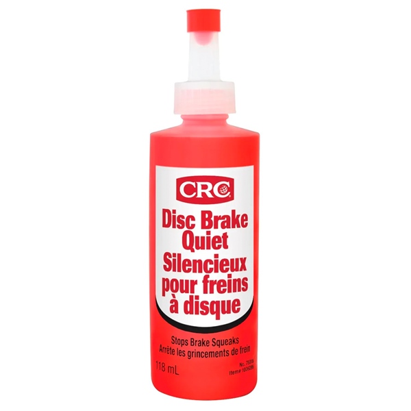 75016 CRC CRC Disc Brake Quiet DISC BRAKE QUIET 118ML CRC Disc Brake Quiet Red