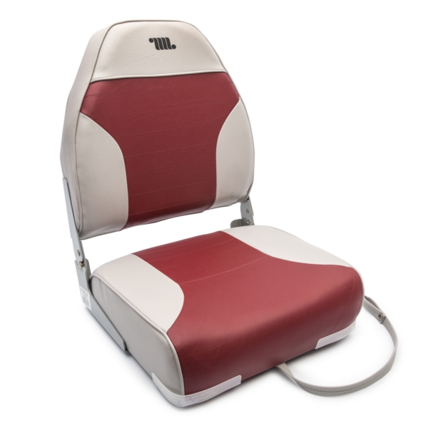 Seat, High Back, Gray/Red by:  Wise Part No: 8WD588PLS-661 - Canada - Canadian Dollars