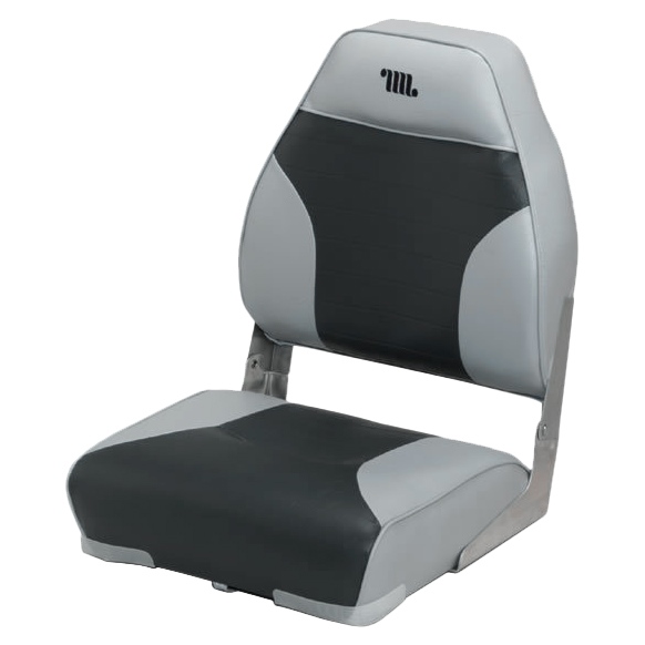Wise Seating 8WD640PLS-661 High Back Seat Grey-Red