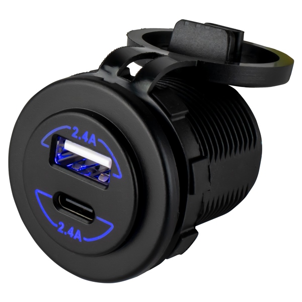 USB & USB-C Power Socket