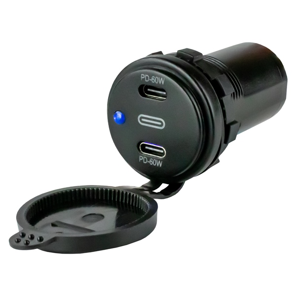 Dual USB-C Power Socket