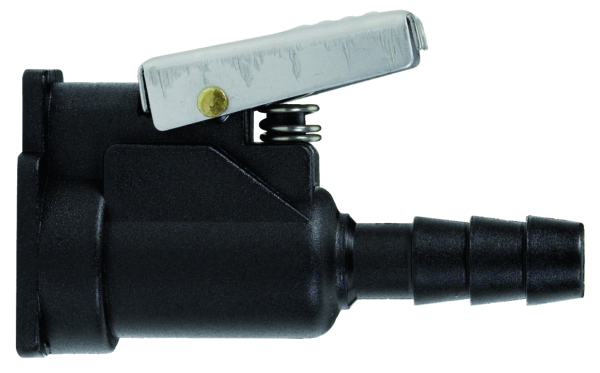 Tank and engine connector