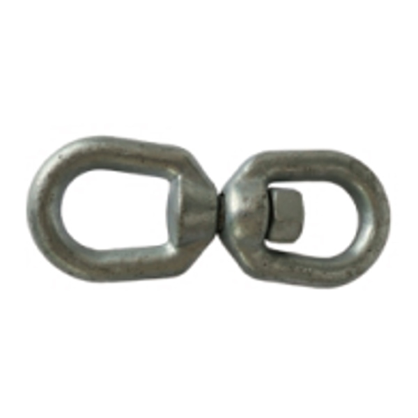 Galvanized Steel Eye and Eye Swivel
