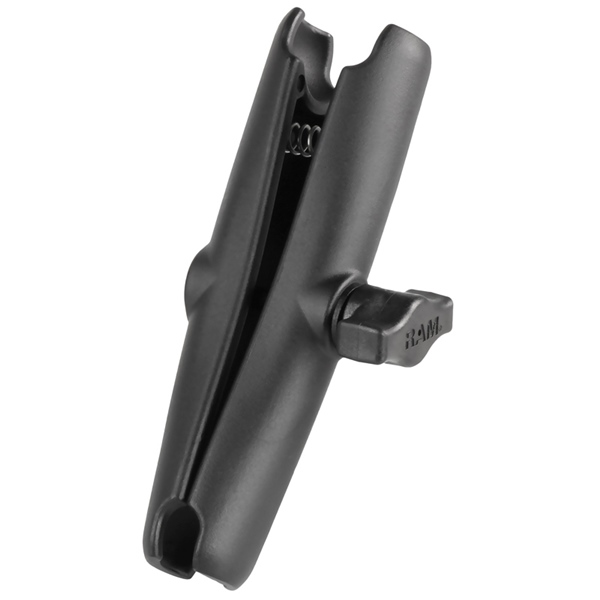 RAM-B-201U-C RAM-MOUNT RAM MOUNT Double Arm for 1" Ball UNPKG RAM DBL SOCKET ARM B BALL C LENGTH Double Arm for 1" Ball Black