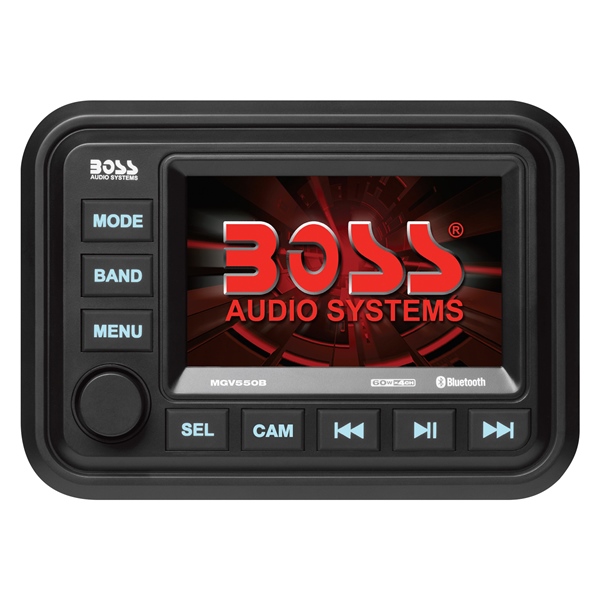 MGV550B BOSSAUDIO Boss Audio Digital Media AM/FM Receiver RECEIVER MULTIMEDIA 5" BK BOSS AUDIO Digital Media AM/FM Receiver Black