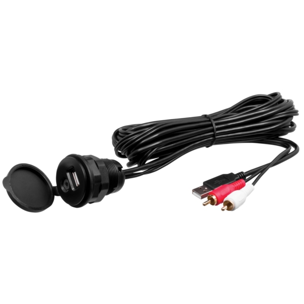 Universal USB/RCA Auxiliary Cable
