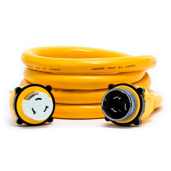 PowerGrip Marine – Extension Cord 12’/25’/50’ 50AM-Locking/50AF-Locking