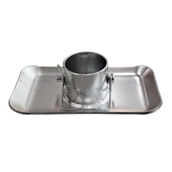 6" Replacement Plate for Swivel Trailer Jack