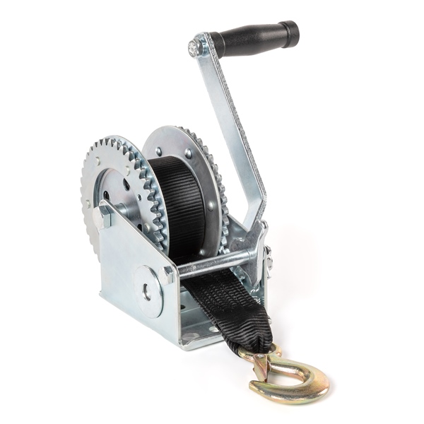 2000 lbs Boat Trailer Manual Winch with strap