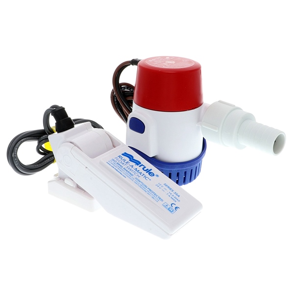 360 GPH Standard Bilge Pump Kit with Float Switch