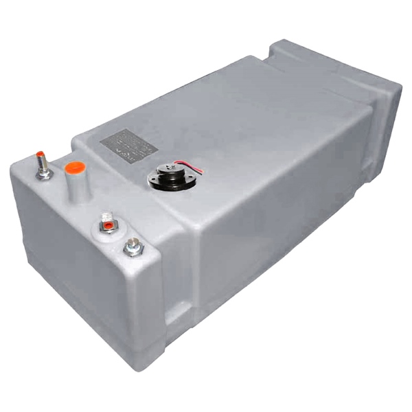 27 Gallon Permanent Below Deck Boat Fuel Tank