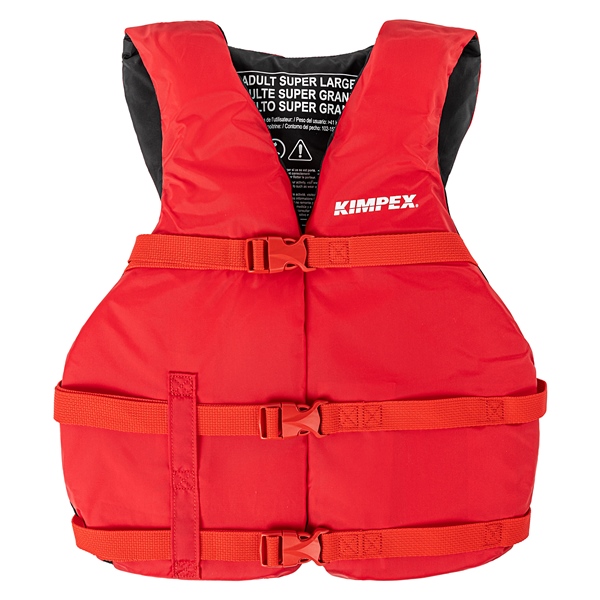 Veste de flottaison en nylon pour adulte