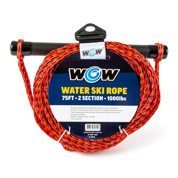 75' 2-Section Watersports Rope