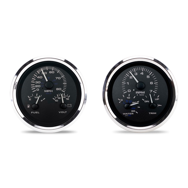 Premier Stainless Series Multi-function Gauge Kit