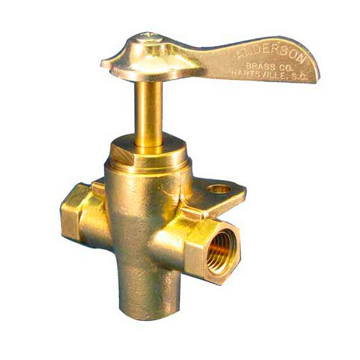 Brass Fuel Three Way Valve