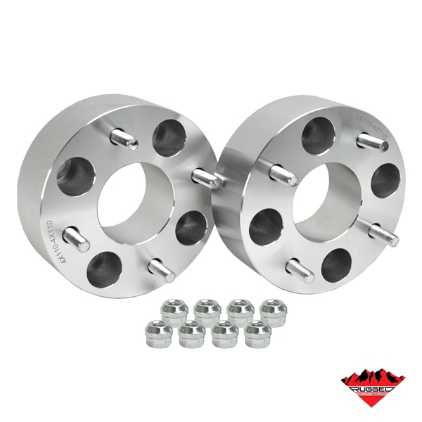 PAWS-1032 DEMON RUGGED Wheel Spacer WHEEL SPACER 1.5" UNIV RUGGED Wheel Spacer Silver